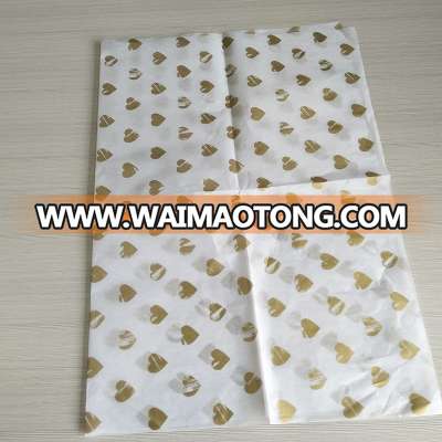 Custom Logo Printed Tissue Paper, 17gsm Moistureproof Personalized Silk Paper for Clothes Wrapping