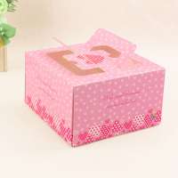 pink paper custom cupcake boxes wholesale