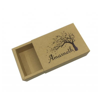 High quality recyclable printing custom cardboard paper drawer gift box