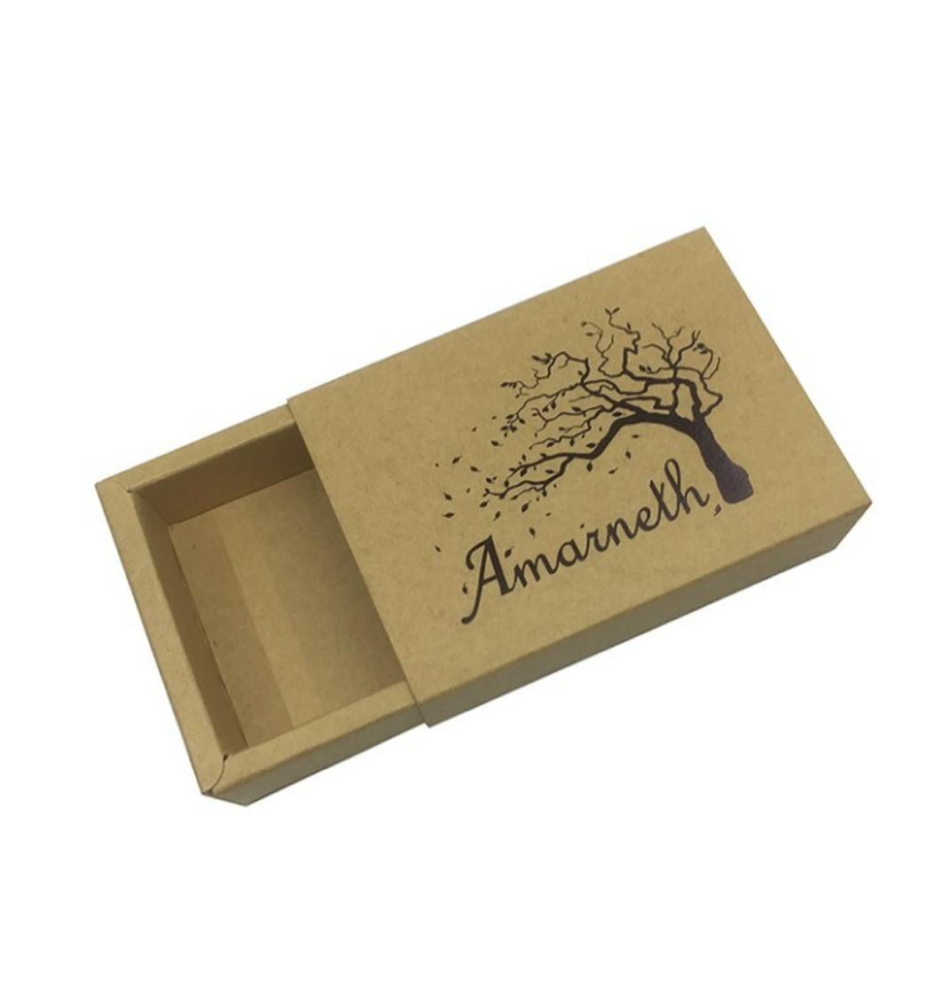 High quality recyclable printing custom cardboard paper drawer gift box