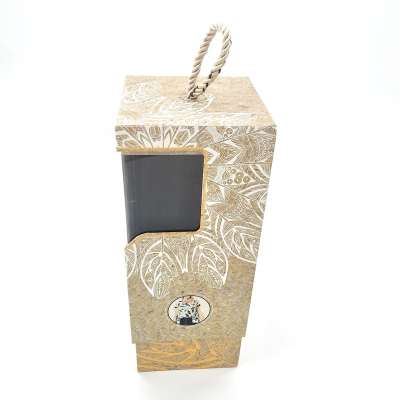 Gift Luxury Packaging Cardboard Paper Custom Printed Wine Packing Box