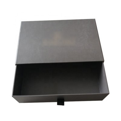 OEM luxury women handbag packing drawer gift box with 1200gsm stronger board