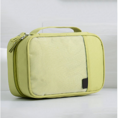 High quality various color and size polyester bag cosmetic travel kit wash gargle bag