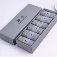 Luxury customized design printed paper drawer style socks packaging box