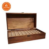 High Quality Cosmetic Packaging Wood Designed Essential Oil Storage Box